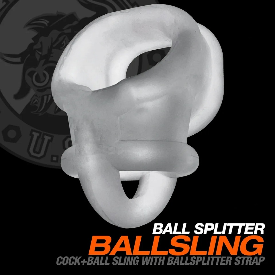 BALLSLING is a special limited edition cocksling modeled aft... Oxballs - Ballsling - Clear Ice photo-4