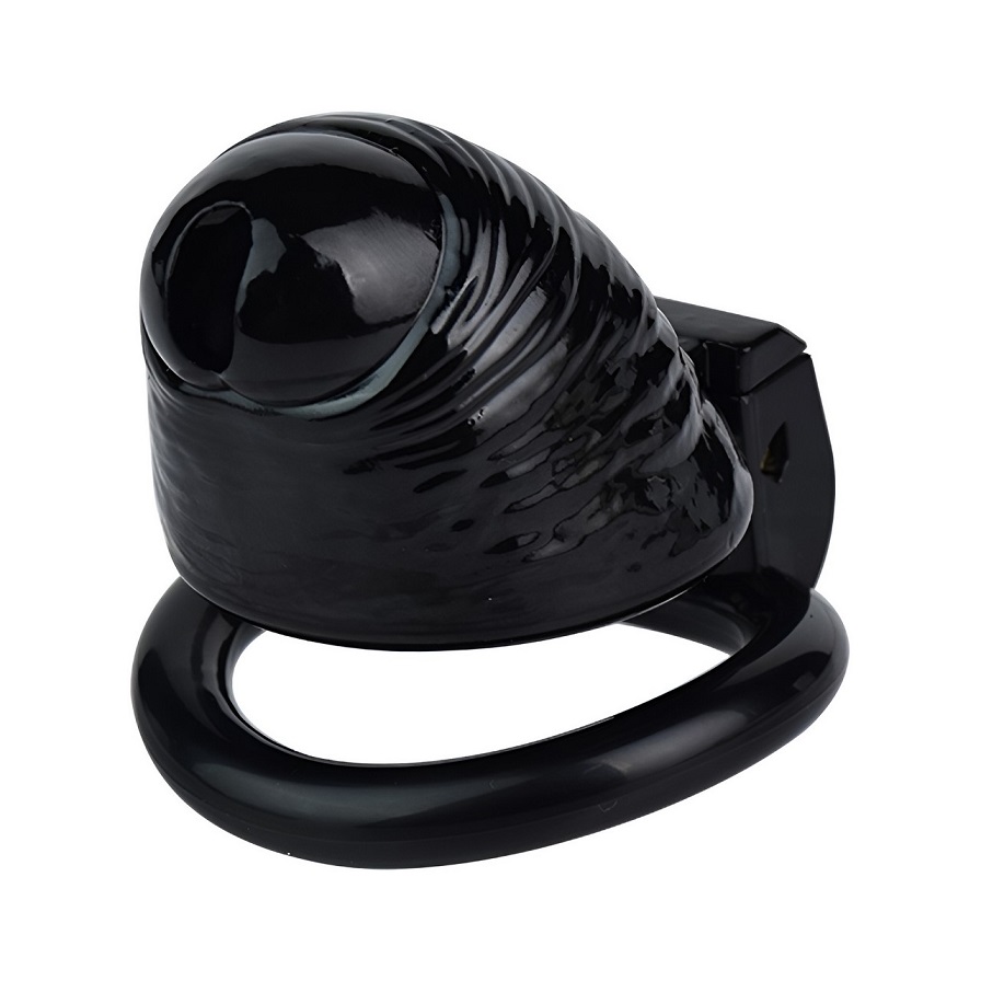 Material: Resin
Total high: 70mm &nbs... FAAK - Dick Resin Chastity Cage S - Black photo-3
