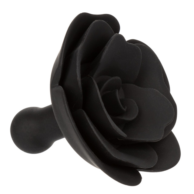 Introducing the Forbidden Removable Rose Gag, a seductive fe... CEN - Forbidden Removable Rose Gag - Black photo-5