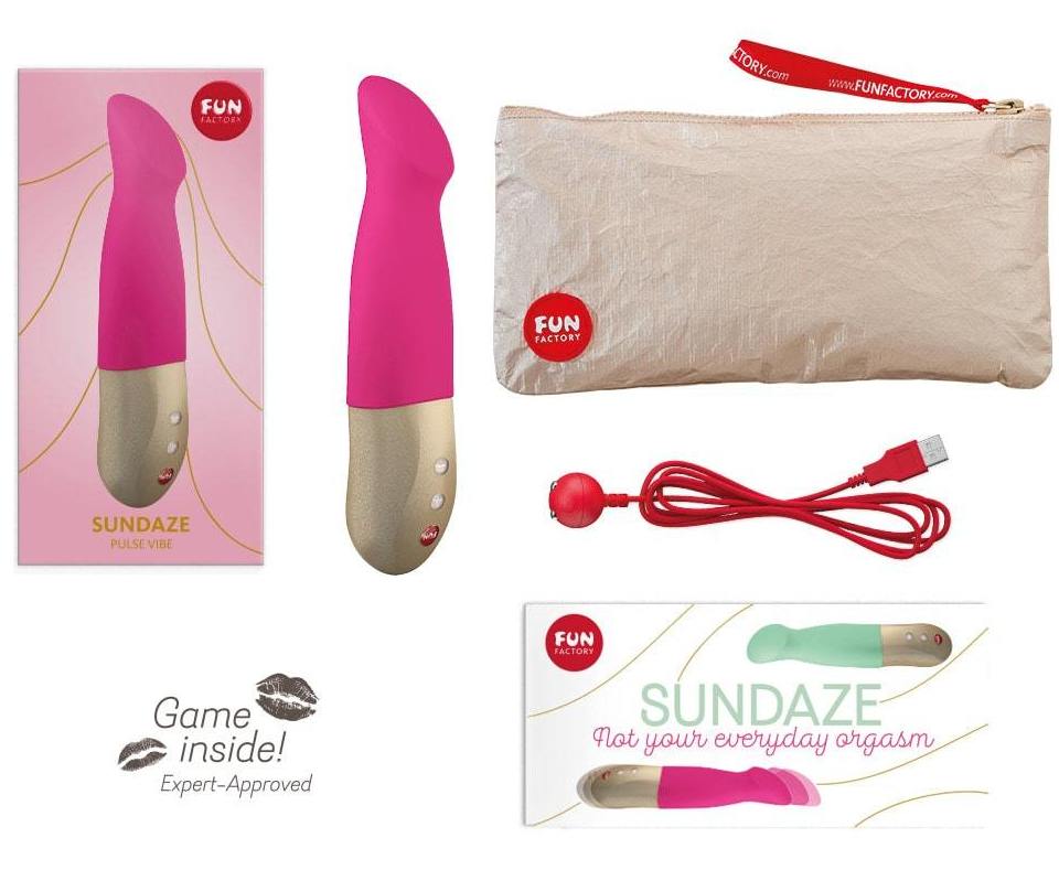 Sundaze is an ingenious innovation and real toy novelty. New... Fun Factory - Sundaze Pulse Vibe - Pistachio photo-12