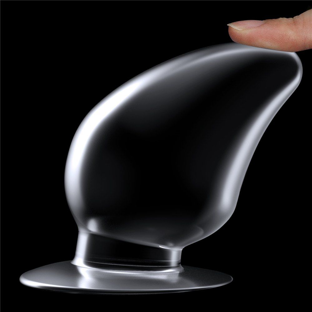 A sight for the most erotic of fantasies, lovetoy shameless ... Lovetoy - Flawless Anal Plug 4.5'' - Clear photo-2