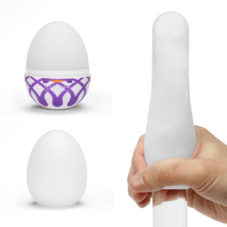 Experience the epitome of pleasure with the Masturbator Egg ... Tenga - Egg Mesh photo-3