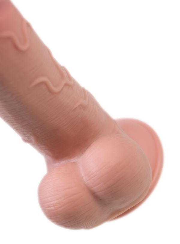 The only thing you can think of this handsome is "Oh, m... My Babe - My Honey Sliding Skin Dildo - Flesh photo-12