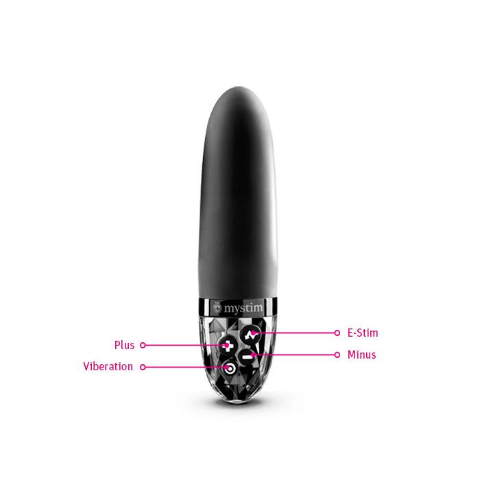 The Sleek Freak is a real classic. Straightforward and witho... Mystim - Sleak Freak eStim Vibrator photo-5