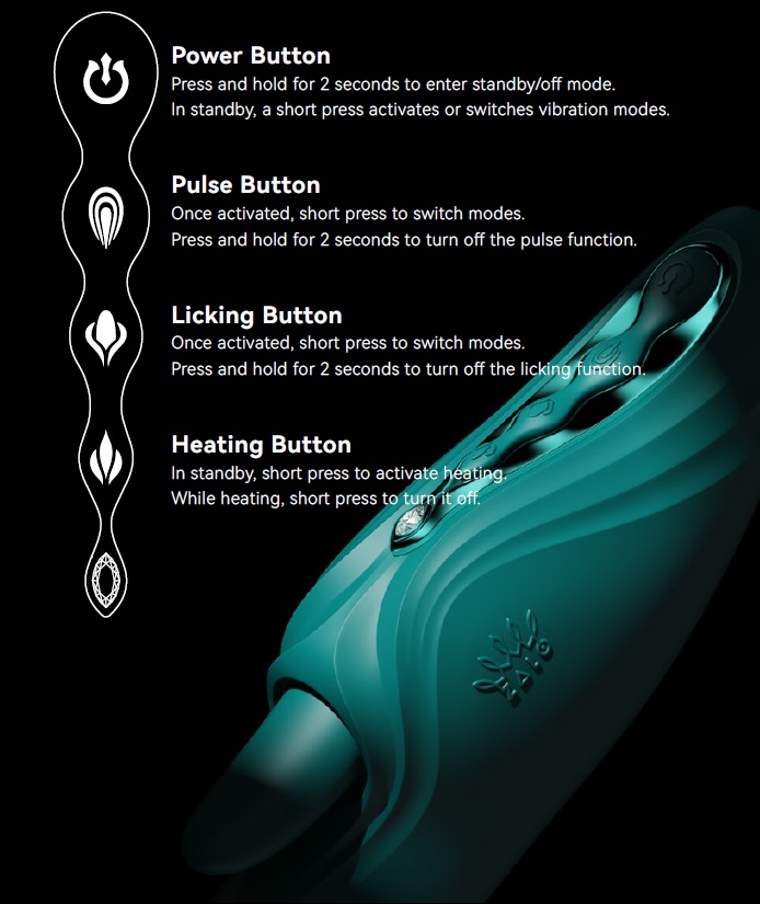 ARES is part of the legendary serie s set to launch its dual... Zalo - Ares APP Heating Vibrator - Obsidian Black photo-9