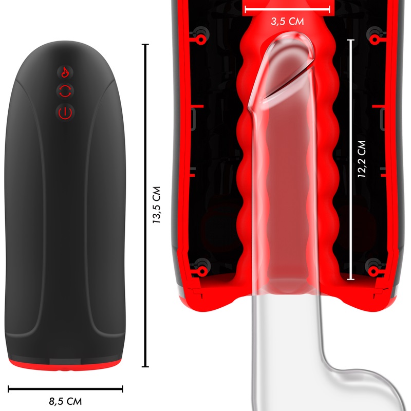 The JAMYJOB SWING-R Male Masturbator is a meticulously desig... Jamyjob - Swing-R Heating Vibro Masturbator photo-7