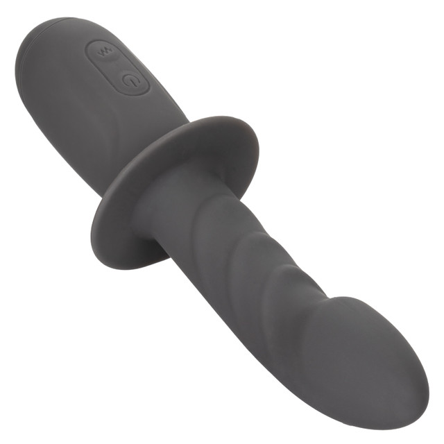 Experience the ultimate pleasure with Ramrod Gyrating. Desig... CEN - Ramrod Gyrating Vibro Dildo - Black photo-6