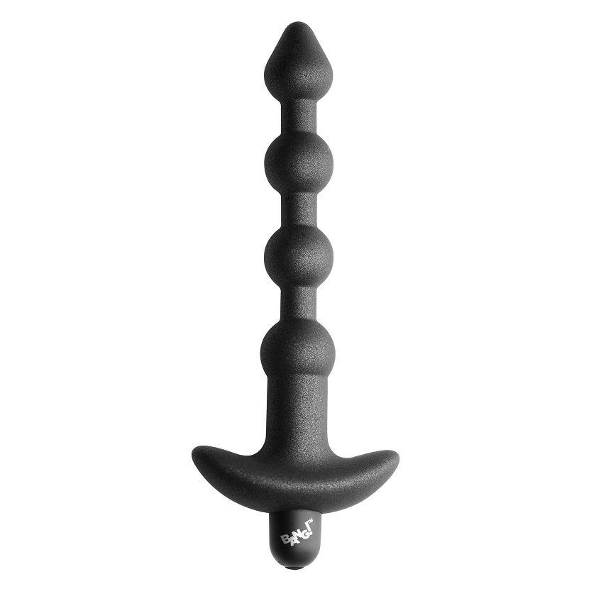 ang your booty with these powerful metallic silicone anal be... Bang! - 25Х Anal Beads w Remote Control photo-5