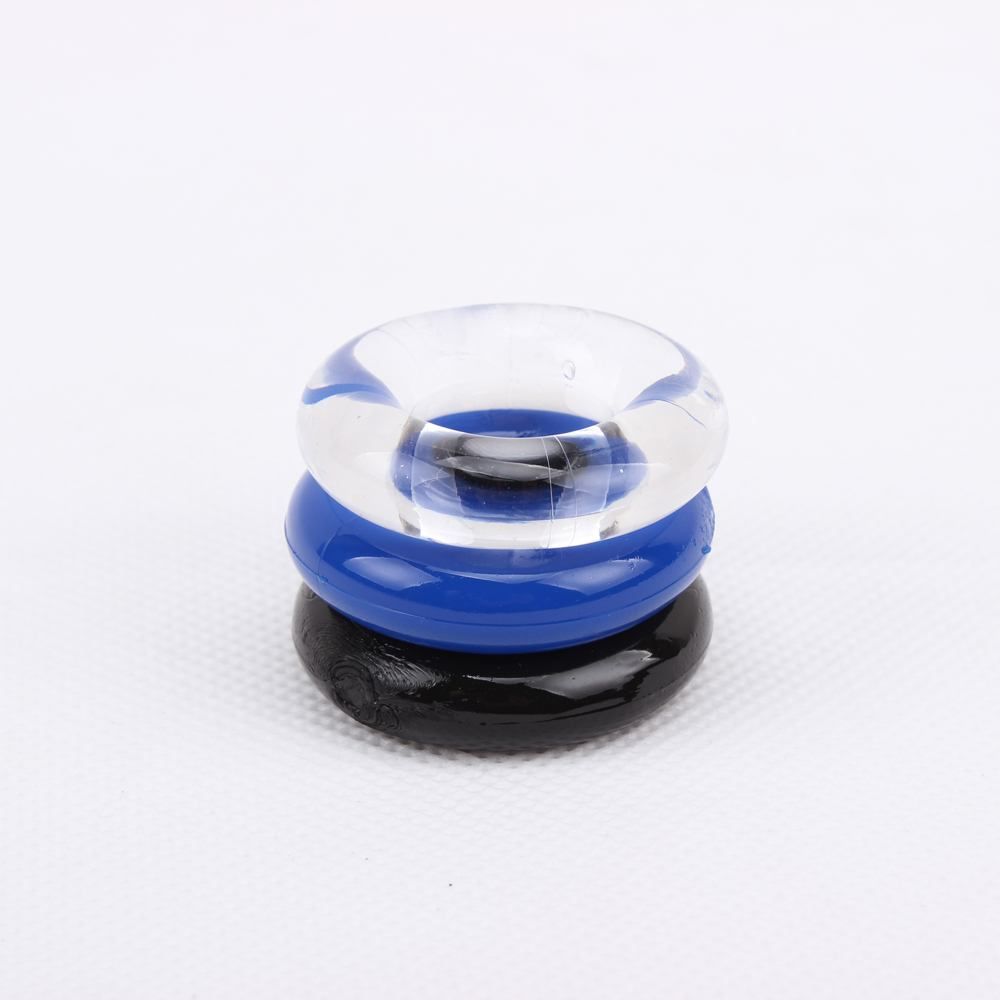Material:TPE
Product Size:3.3cm*1.75cm
Product Weight:0.012k... Chisa - Donut Rings - Assorted 3 Pack photo-4