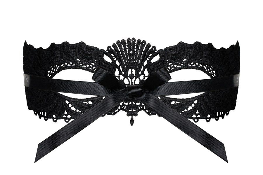Pretty, sexy and tempting? Yes – it’s just you! Get this cha... Obsessive - A700 Mask - Black photo-3