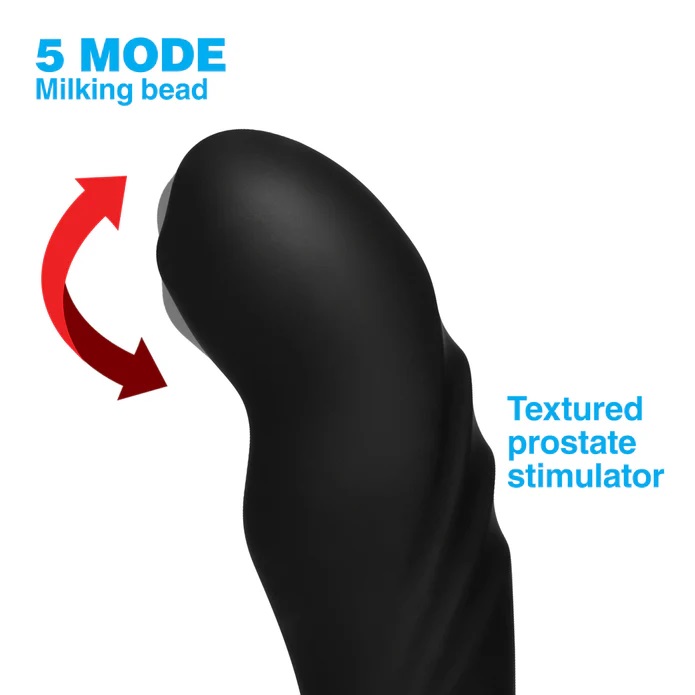 Treat your tush to a trifecta of tantalizing temptation. The... Alpha-Pro - 17X P-Trigasm Prostate Stimulator photo-7