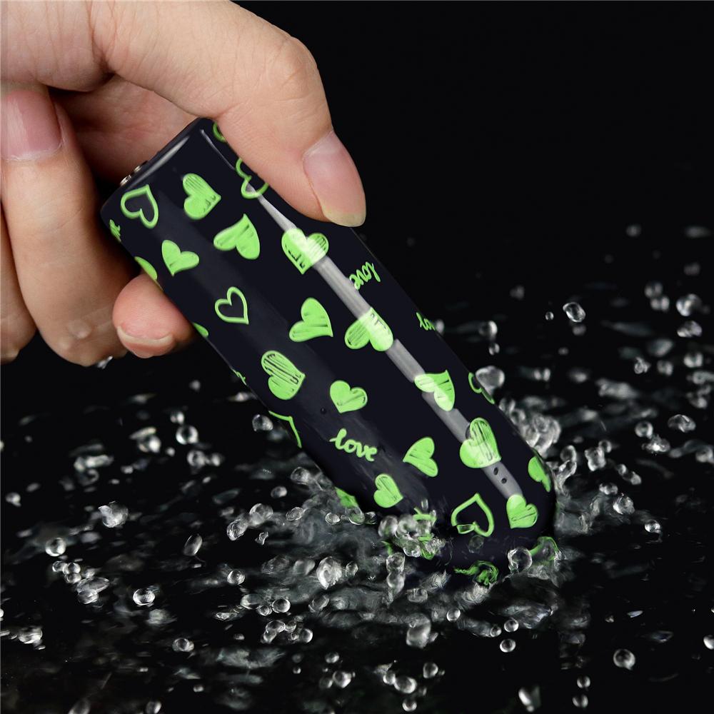 Rechargeable Glow-in-the-dark Massager is sized to stay at y... Lovetoy - Glow In Dark Mini Massager photo-2