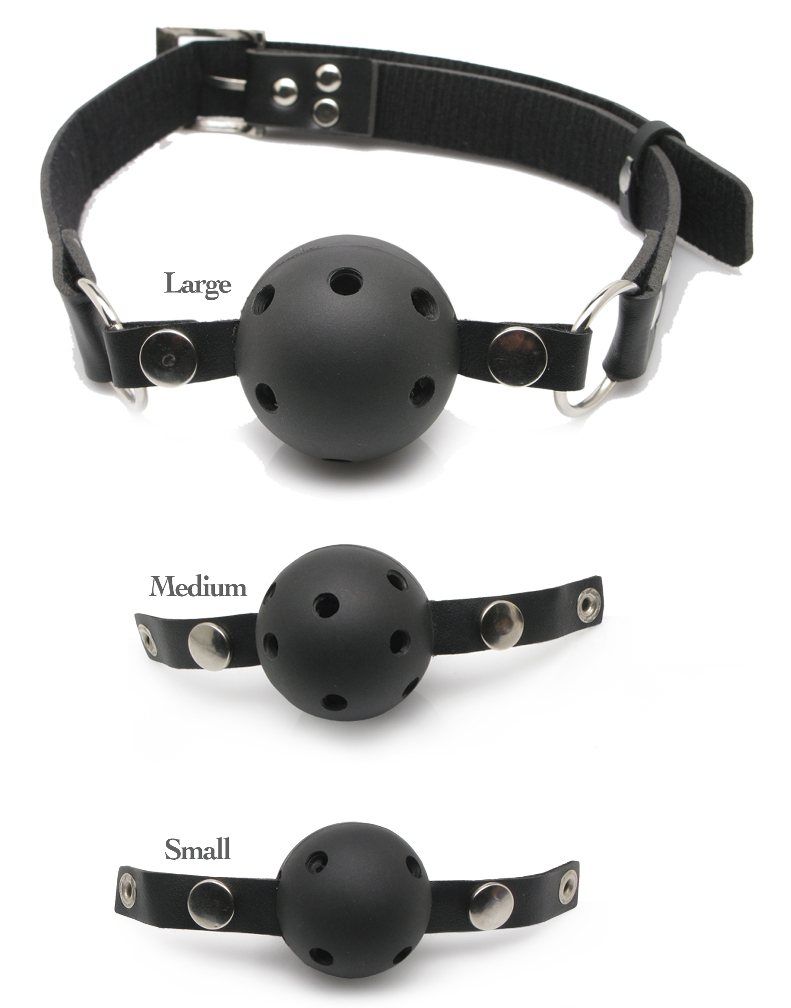 Don't say a word! The Ball Gag Training System is perfec... Fetish Fantasy - Ball Gag Training System - Black photo-3