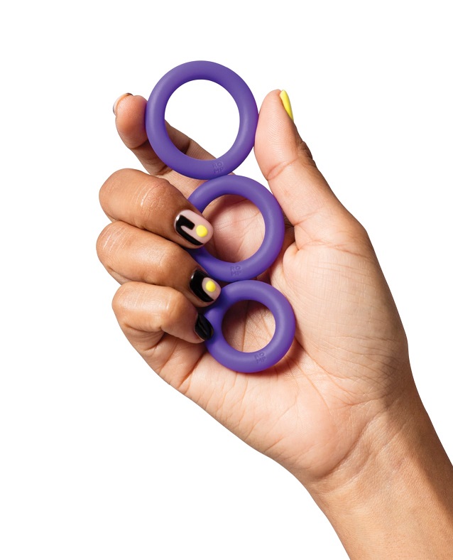 Remix Trio packs a selection of three durable, super stretch... Romp - Remix Trio Ring - Purple photo-2