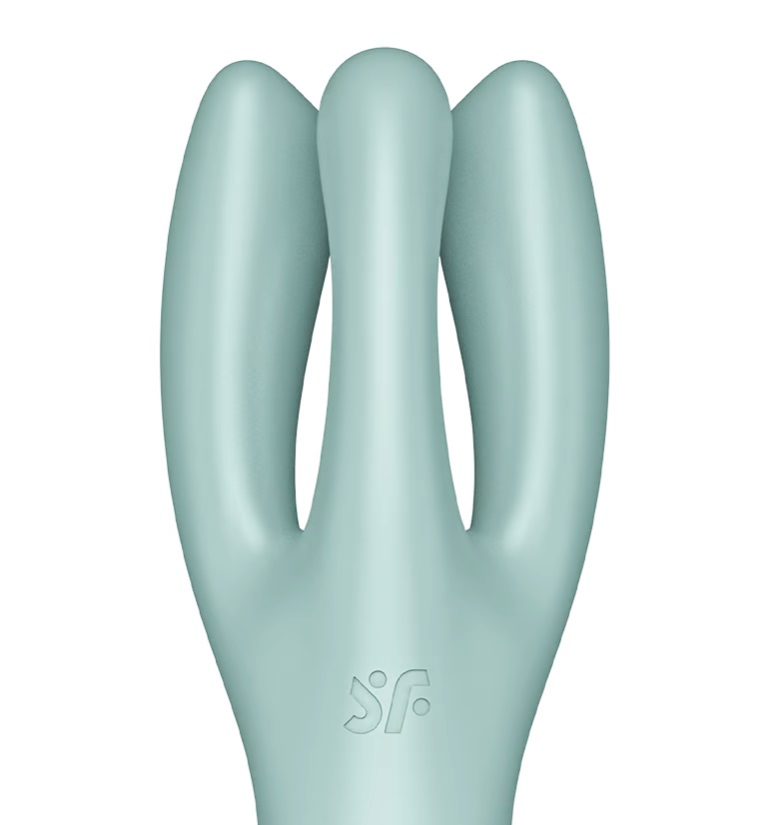 With 3 flexible pleasure arms and 3 power motors, the innova... Satisfyer - Threesome 3 - Mint photo-7