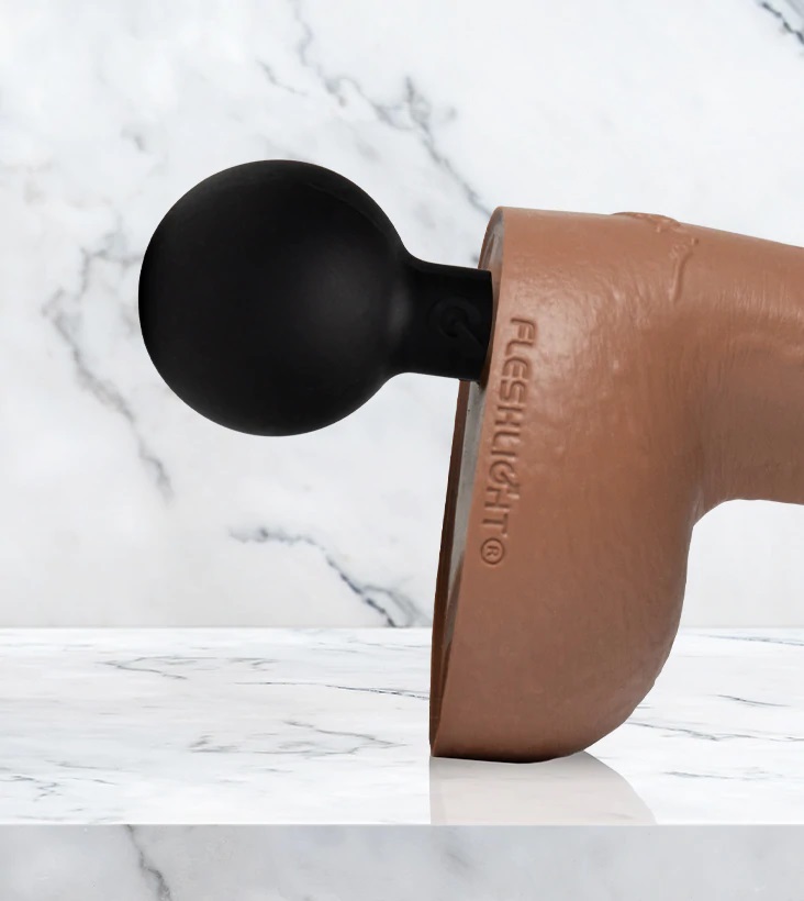 You already love the Fleshlight and Fleshjack lines of dildo... Fleshlight - Joystick Dildo Handle - Black photo-4