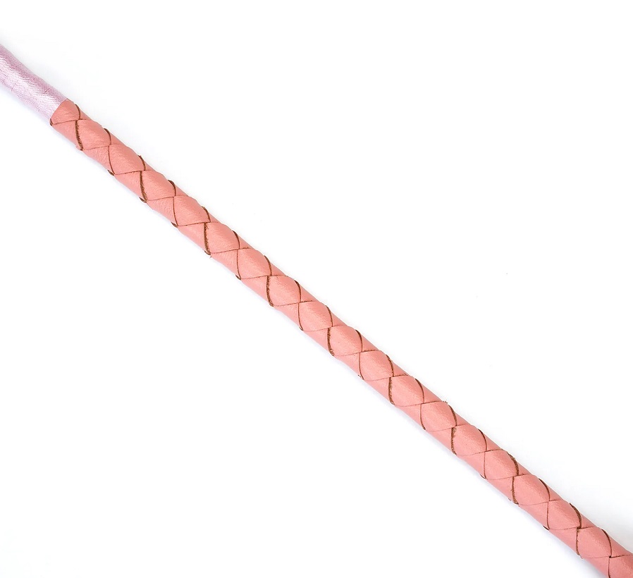 Pink Dream riding crop
Material Cow Leather, PVC
Total len... Liebe Seele - Leather Riding Crop - Pink photo-5