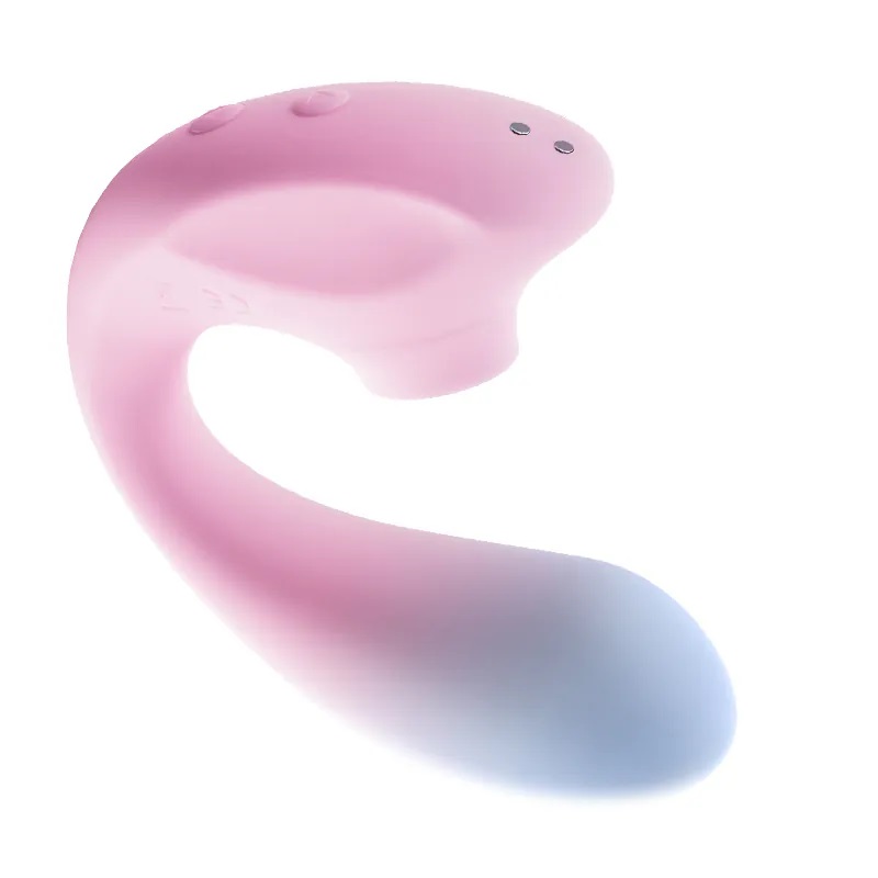 Body-safe silicone
Vibrating and sucking functio... Erocome - Apus Curve Sucking Vibrator - Pink photo-6