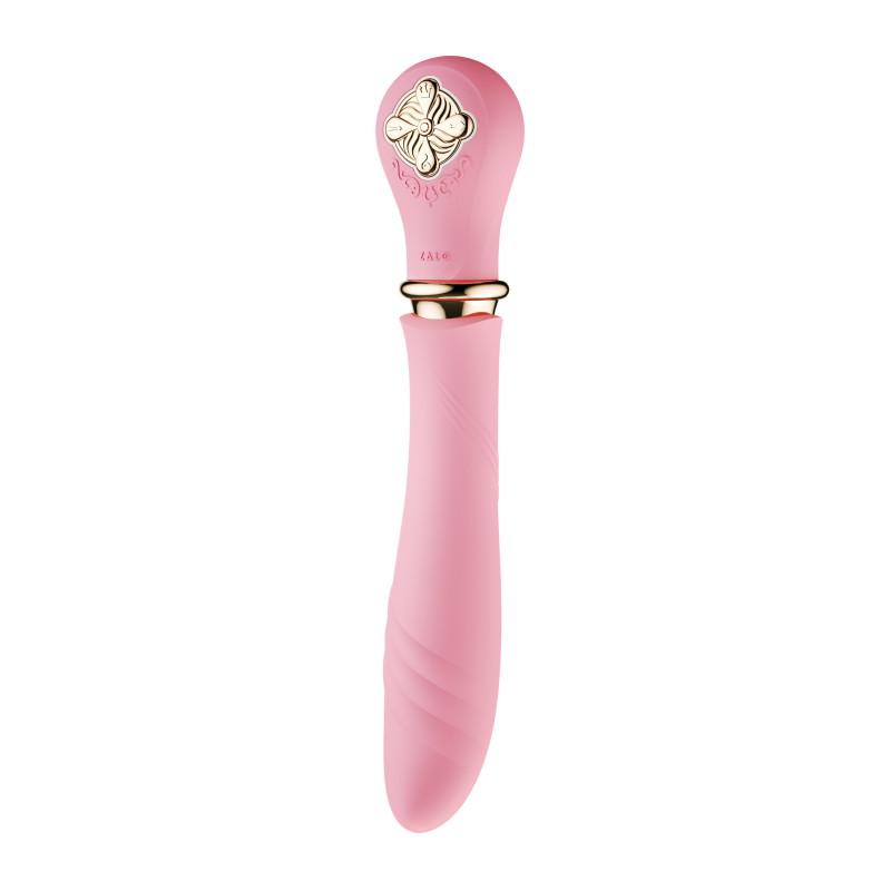 The first auto-thrust massager from ZALO; subvert the tradit... Zalo - Desire Heating Thruster - Fairy Pink photo-2