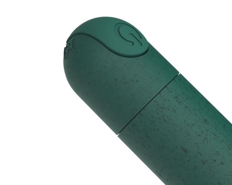 Meet Gløv, the new ECO-friendly collection! This vibrator is... Glov - Saga Eco Vibro Bullet - Green photo-5