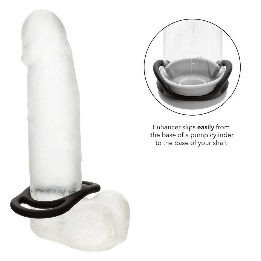Welcome to a new chapter of enhanced endurance and pleasure ... CEN - Alpha Commander Ring - Black photo-4