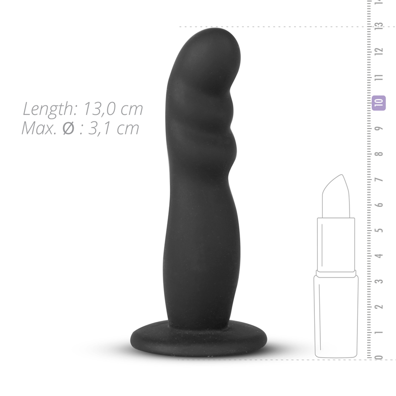 Give the intimate sessions with your partner a twist with th... Easytoys - Realistic Strap-On - Black photo-4
