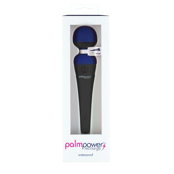 This new generation of PalmPower is now waterproof giving yo... Palmpower - Recharge Massager – Blue photo-7