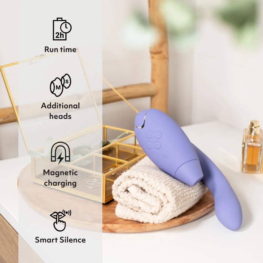 Introduction
The Womanizer DUO 2 is a premium, dual-stimul... Womanizer - DUO 2 - Lilac photo-10