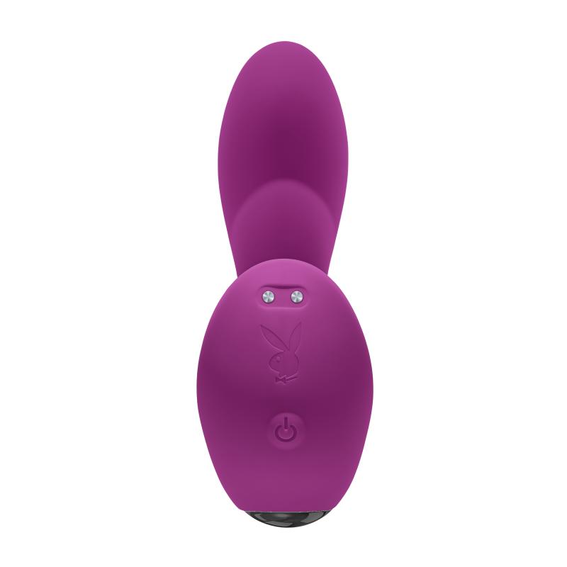 Back-arching orgasms are within reach with Arch! Experience ... Playboy - Arch G-spot Vibrator - Purple photo-7