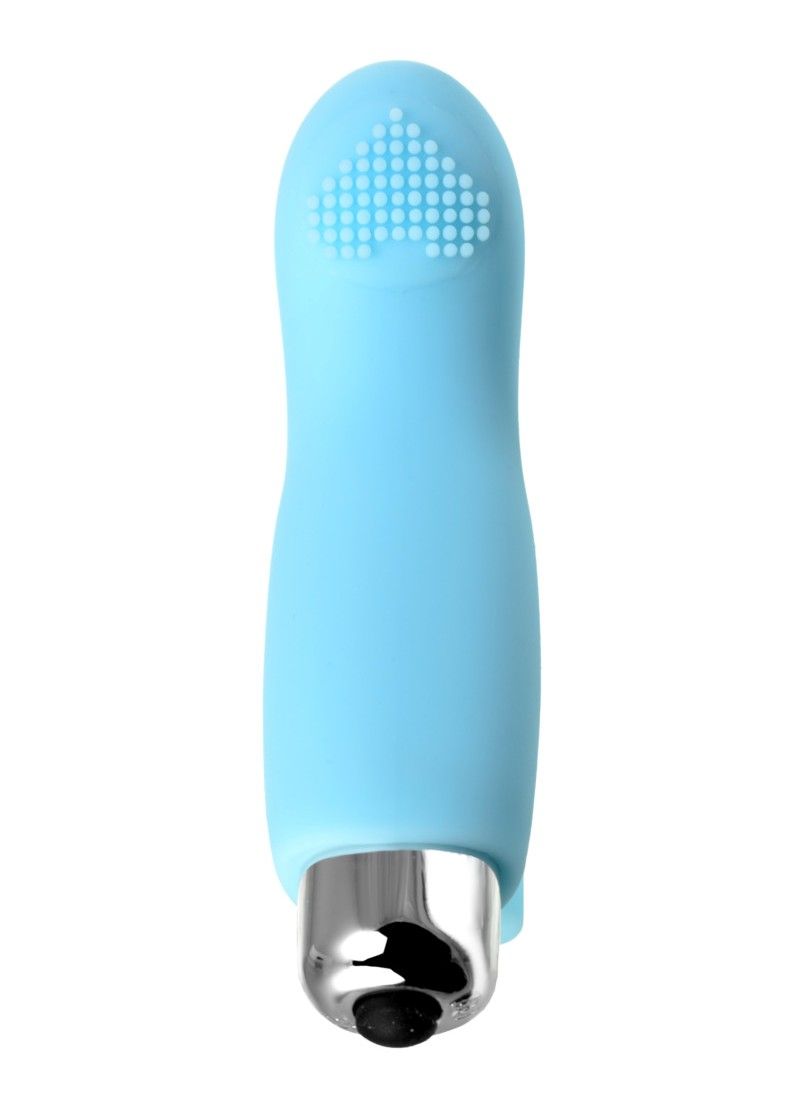 Thanks to its shape, this finger vibe will easily find the m... JOS - Danko Finger Vibrator - Blue photo-3