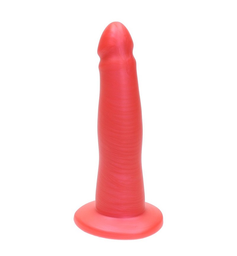 Eros is the perfect dildo for beginners: it has a simple des... Ylva & Dite - Eros Realistic Dildo - Bright Red photo-4