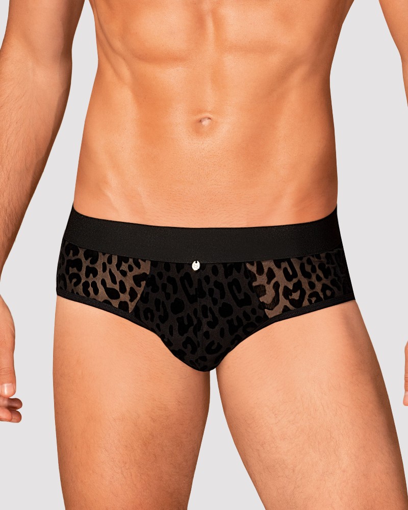 An extremely sexy and masculine element of clothing – jockst... Obsessive - Azmeron Jockstrap - Black - S/M photo-3