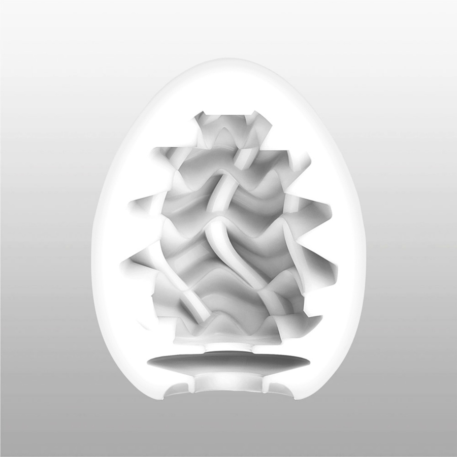 Experience the ultimate pleasure with the Tenga EGG Wavy I... Tenga - Egg Wavy 2 Cool Edition photo-2