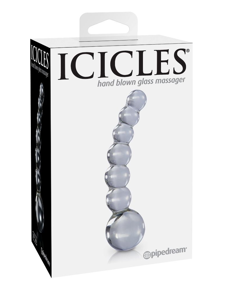 Elegant, upscale, and hand-crafted with amazing attention to... Icicles - Massager No.66 - Clear photo-5
