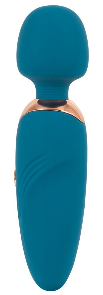 Super handy Petite Wand from You2Toys in a stylish grooved d... You2Toys - Petite Mini Wand Massager - Blue photo-7
