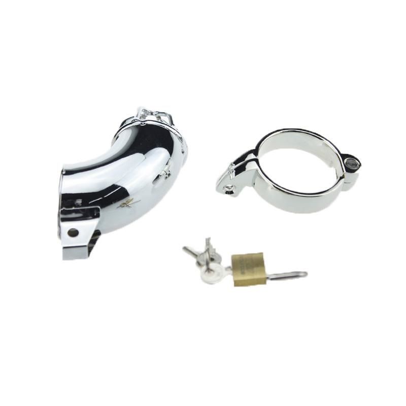 Metal Cock Cage
Color: Silver
Rings size: 4cm
Disclaimer: ... MT - Chastity Device 40mm photo-4