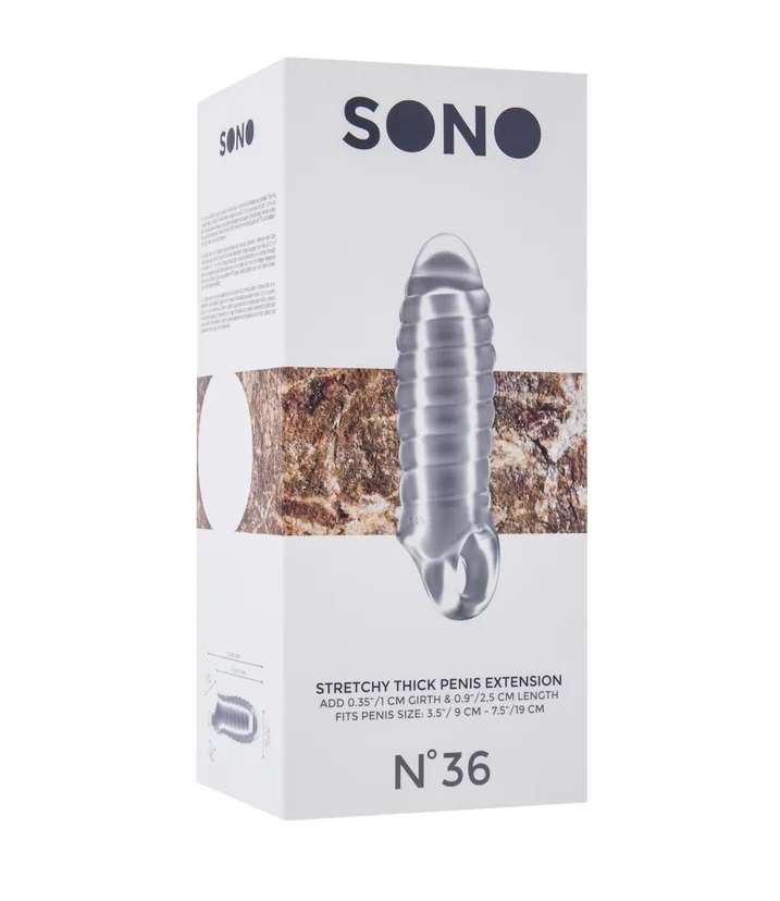 Are you looking for just a couple of inches more in the most... Sono - #36 Thick Wave Extension Sleeve - Clear photo-3