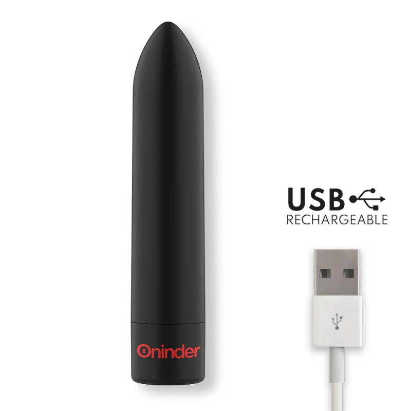 The BERLIN vibrating bullet from the ONINDER brand is an int... Oninder - Berlin App Controlled Bullet - Black photo-4