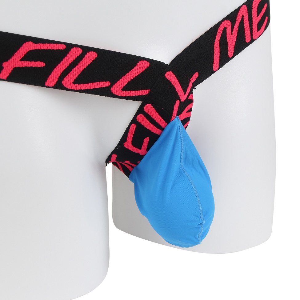 Sexy men thong underwear with jock strap back
Material ... Ohyeah - Tiny Jockstrap - Blue - XL photo-9