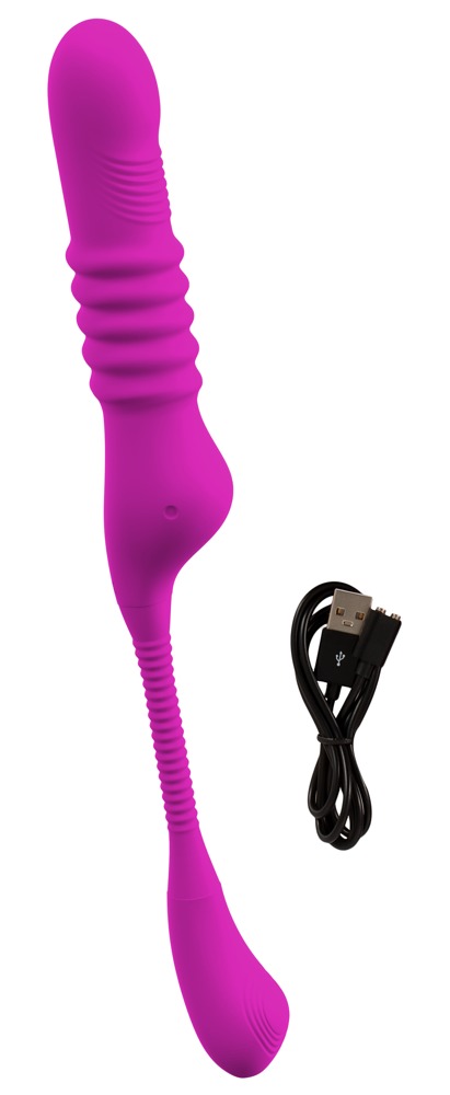 Deep double pleasure!
The flexible 3 Function Vibrator from ... Javida - 3 Function Vibrator - Pink photo-12