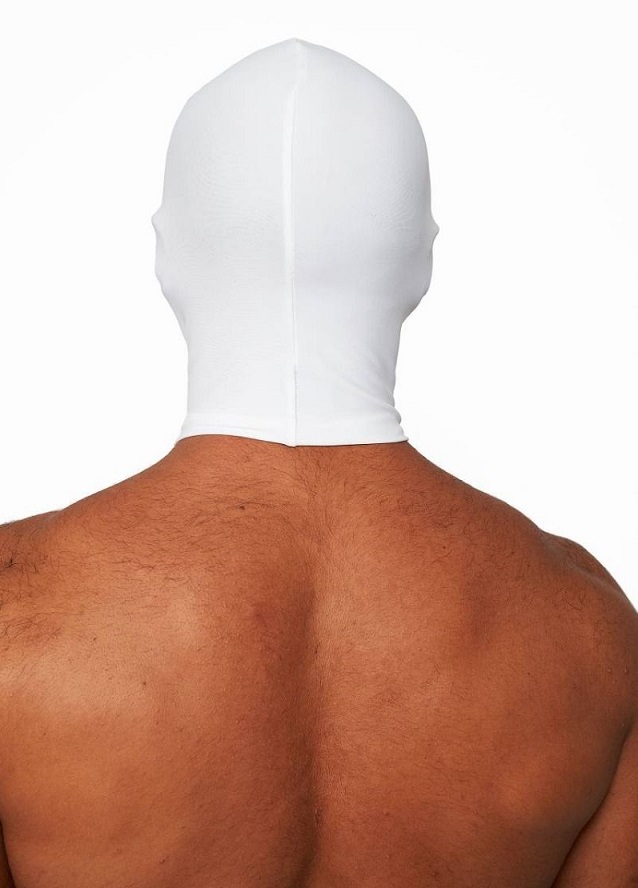 Mister B’s nice and tight fitting Lycra Hoods are made out o... Mister B - Lycra Hood Cocksucker - White photo-2