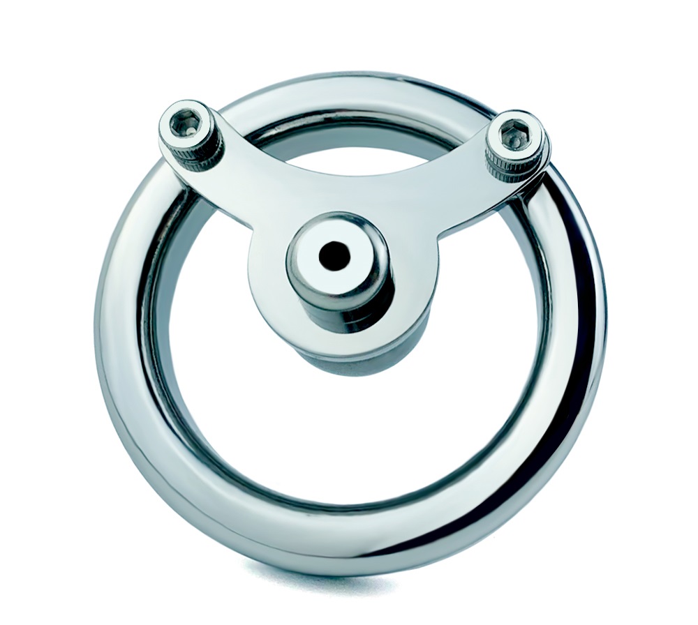 Cage Long: 23mm
Catheter length: 149mm
Ring inner diameter: ... FAAK - Cock Ring 45mm w Catheter photo-4