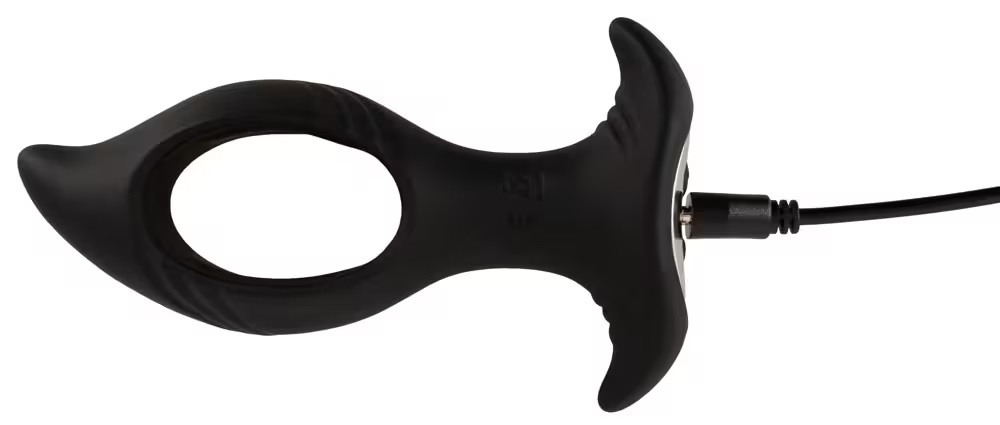 Easily inserted for intense anal fun!
The RC Butt Plug with ... ANOS - Vibro Butt Plug w Hole - Black photo-11