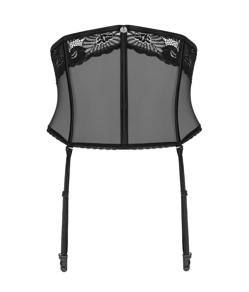 The garter belt from the Serena Love collection, thanks to i... Obsessive - Serena Love Garter Belt - Black - XL/XXL photo-7