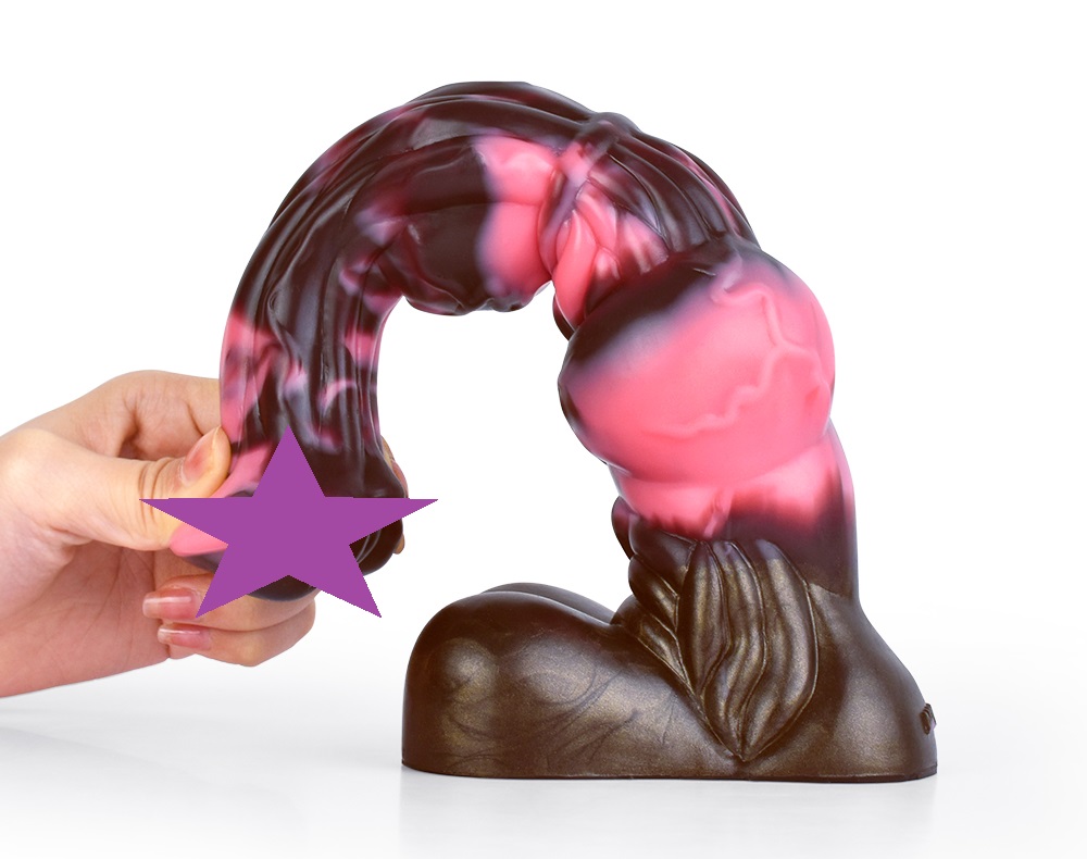 Material: silicone
Intotal L: 26cm
Insert L: 23.4cm
Diameter... FAAK - Waller Horse Dildo - Phantom Night photo-2