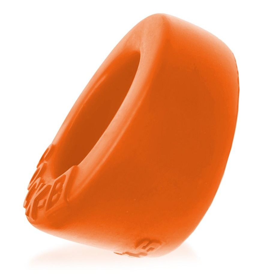 COCK-B is a lush, squishy-soft “padded” cockring that’s perf... Oxballs - Cock-B Bulge Cockring - Orange photo-4