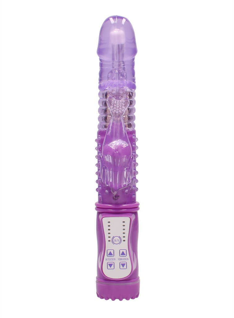This Dolphin is the perfect vibrator for reaching every sens... GC - Rotating Vibro Dolphin - Purple photo-3