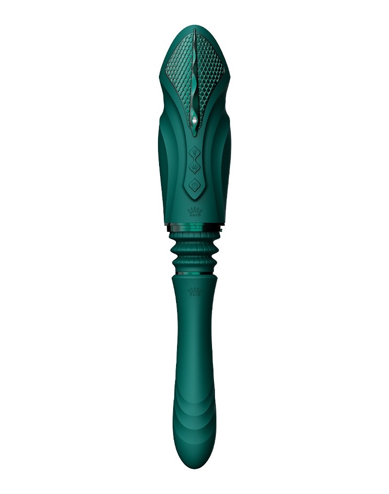 Powered by ZALO's groundbreaking PowerThrust technology,... Zalo - Sesh APP Thrusting Sex Machine - Turquoise Green photo-12