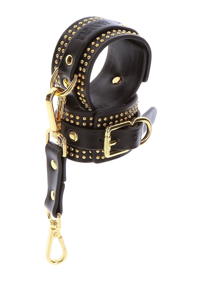 Discover the epitome of elegance and sensuality with these T... Taboom - Vogue Wrist Cuffs - Black photo-7