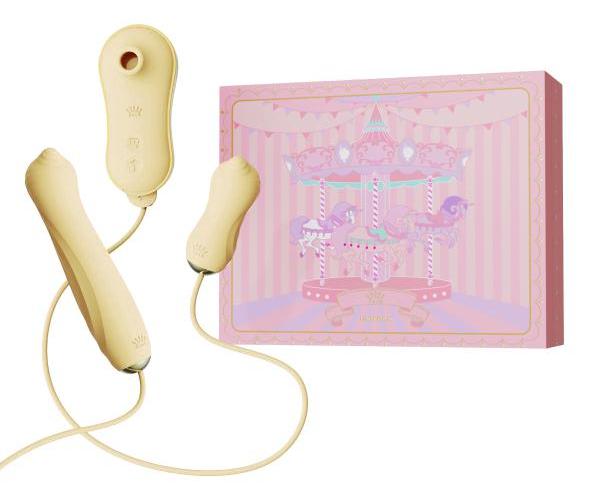 Inspired by unicorns in mythology, they symbolize purity, no... Zalo - Unicorn APP Massager Set - Lemon Yellow photo-12